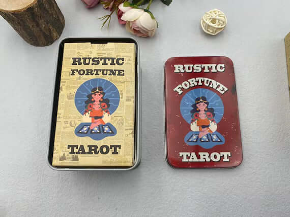 Rustic Fortune Retro Tarot Deck Hollys Artisan Candle Shop