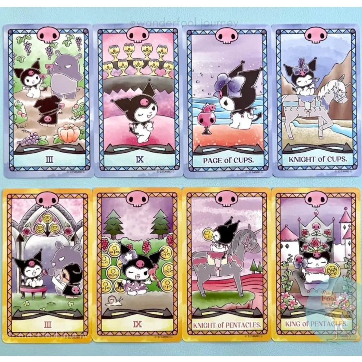 Sanrio KUROMI Tarot Card Deck 78 Cards