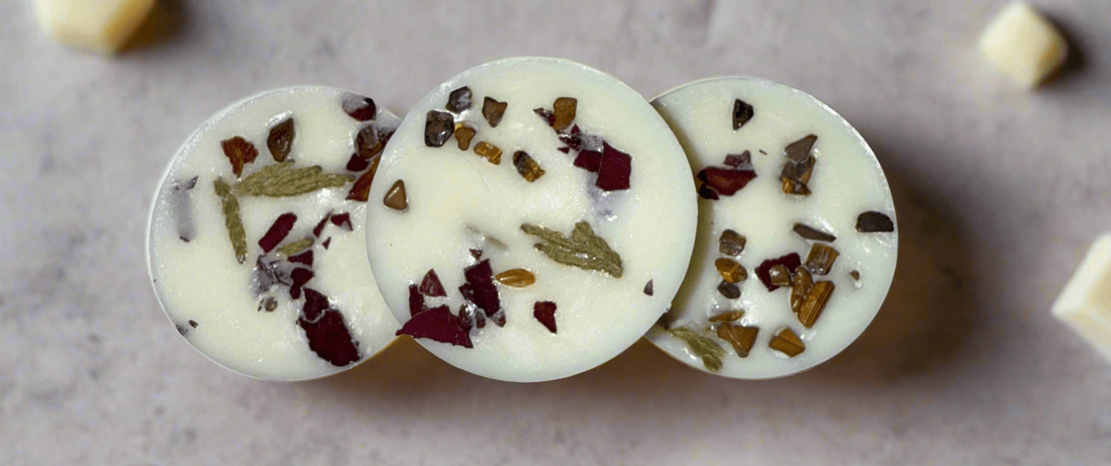 Tonka & Oud Self Love Spell Melts Crystal Infused Holly's Hand Poured Hobbies Candle Shop