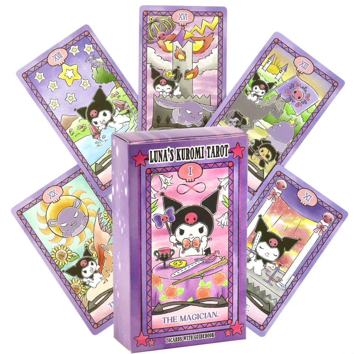 Sanrio KUROMI Tarot Card Deck 78 Cards