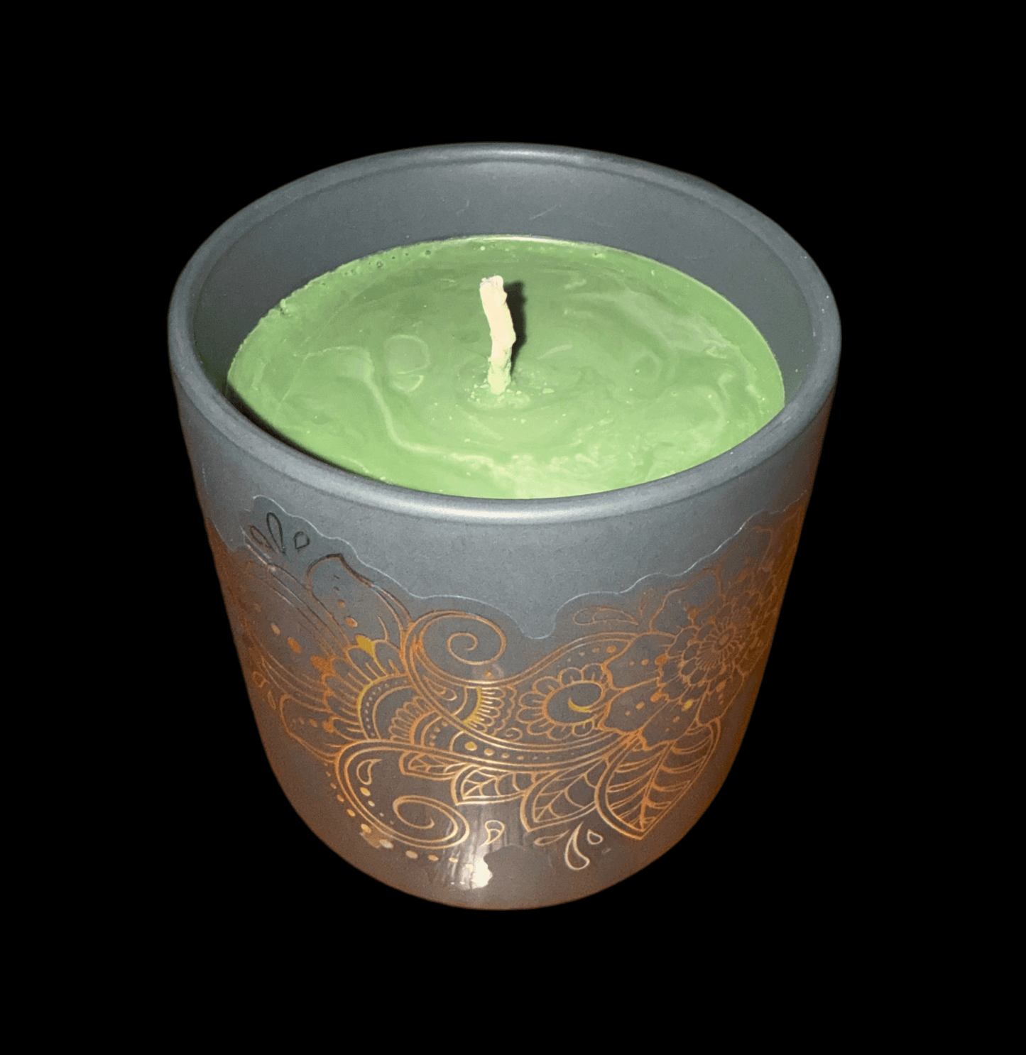 Frosted Pine Scented Gray Nordic Tumbler Candle