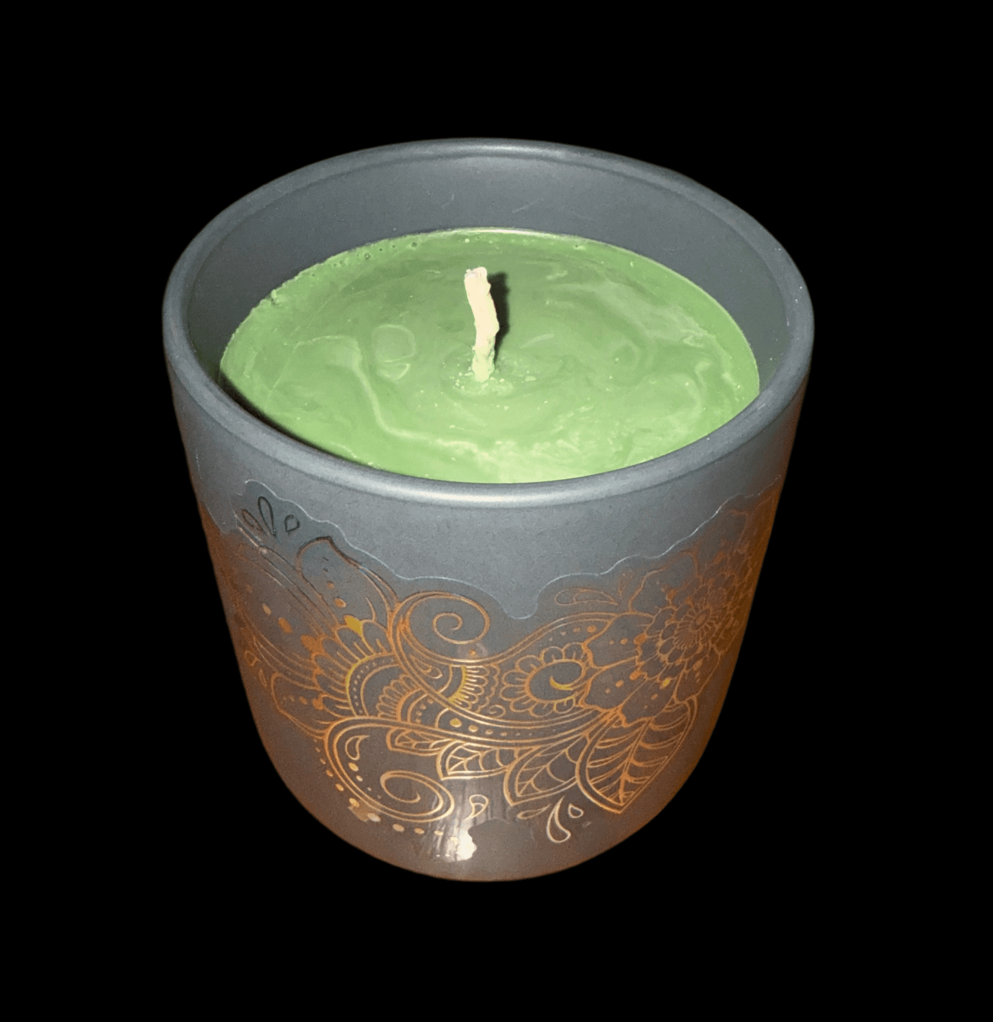 Frosted Pine Scented Gray Nordic Tumbler Candle