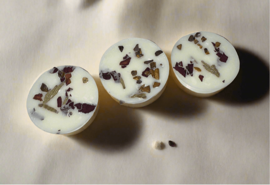 Tonka & Oud Self Love Spell Melts Crystal Infused Holly's Hand Poured Hobbies Candle Shop