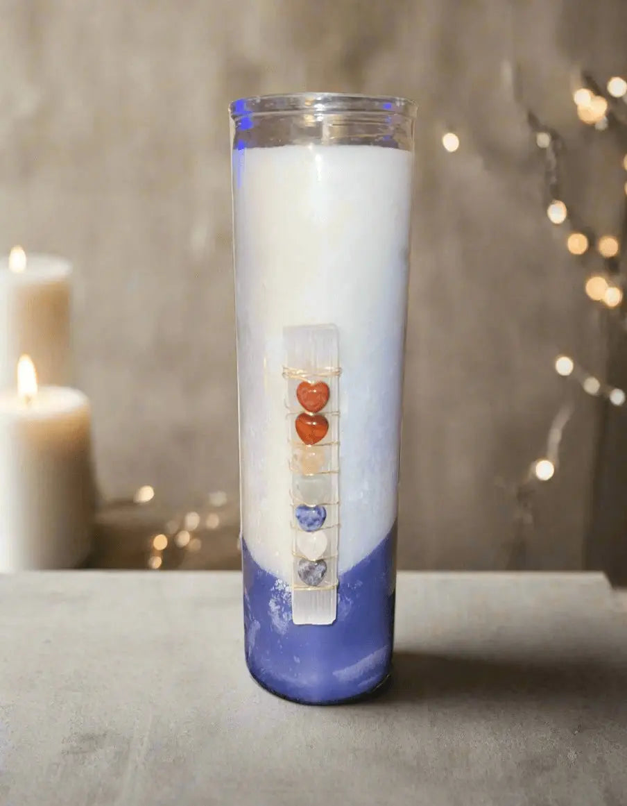 Chakra 7 day prayer candles