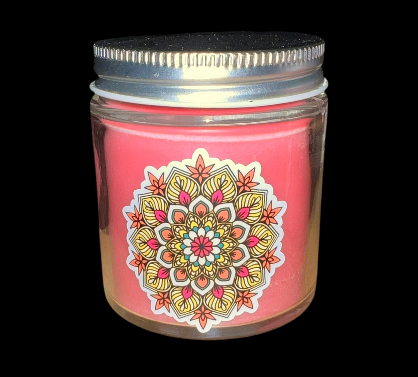 Black Cherry Scented 4 oz Soy Candle