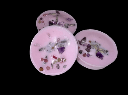 Calming Lavender Scent Spell Melts Infused w/ Amethyst Crystals