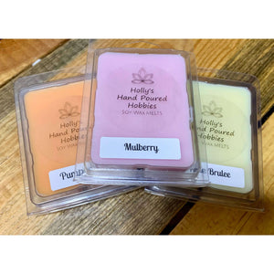(4 Pack) Hand Poured Soy Wax Melts | Custom Made Bulk-Holly's Hand Poured Hobbies Candle Shop