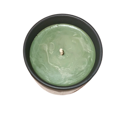 Frosted Pine Scented Gray Nordic Tumbler Candle