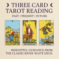 Intuitive 3-Card Tarot Reading – Clarity & Guidance