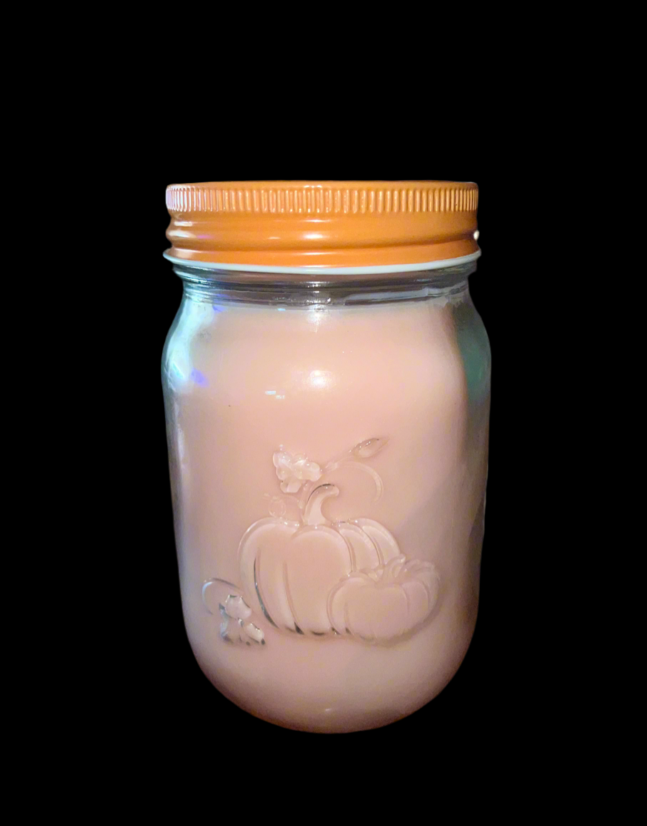 Pumpkin Caramel Crunch Scent 16 oz Harvest Jar Candle