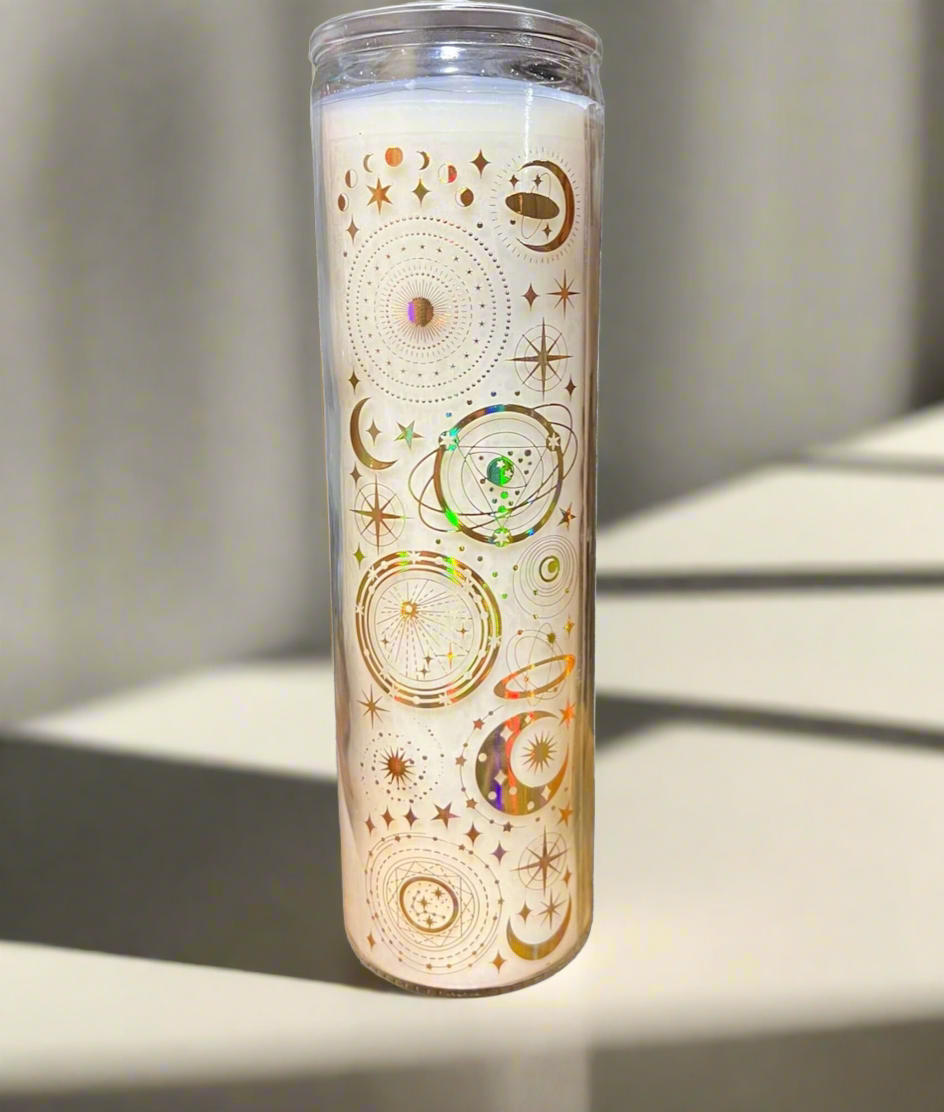 Buy custom made scented Astrology 7 Day Prayer Candle online.