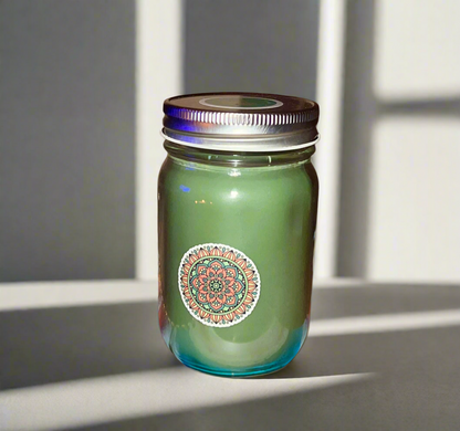 Buy the best online soy candles here. Frosted Pine Scent 14 oz Jar Candles for sale online.