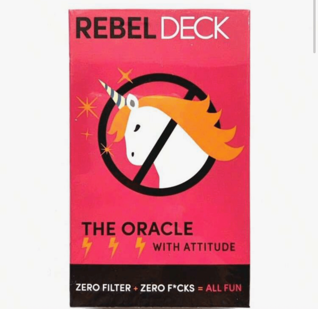 Rebel Tarot Deck: The Oracle with Attitude |Unfiltered Oracle