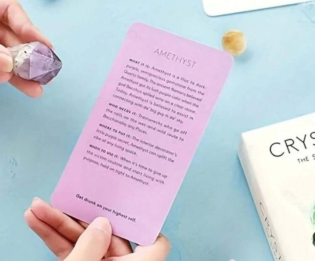 Crystals & Gemstones Tarot Deck