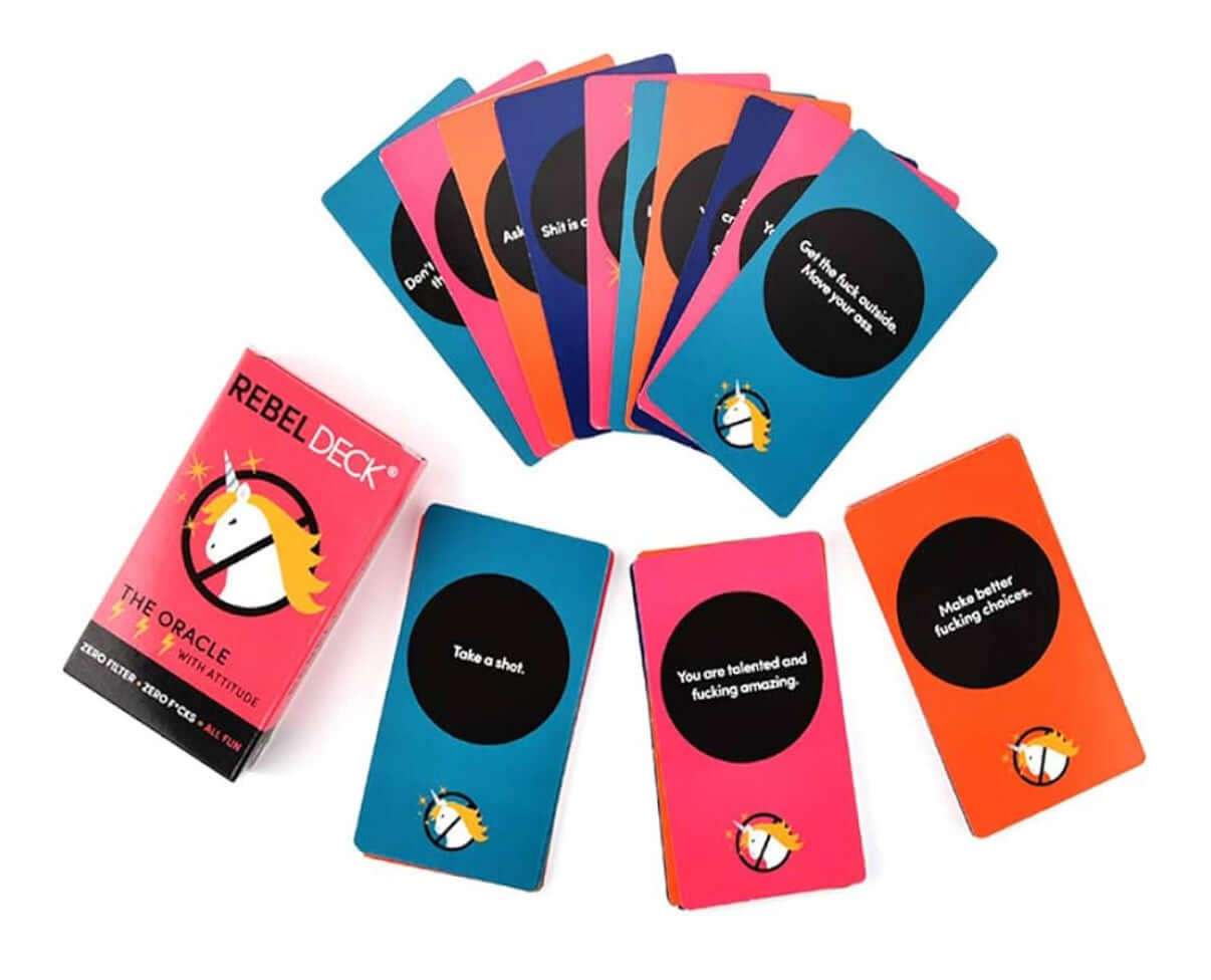 Rebel Tarot Deck: The Oracle with Attitude |Unfiltered Oracle