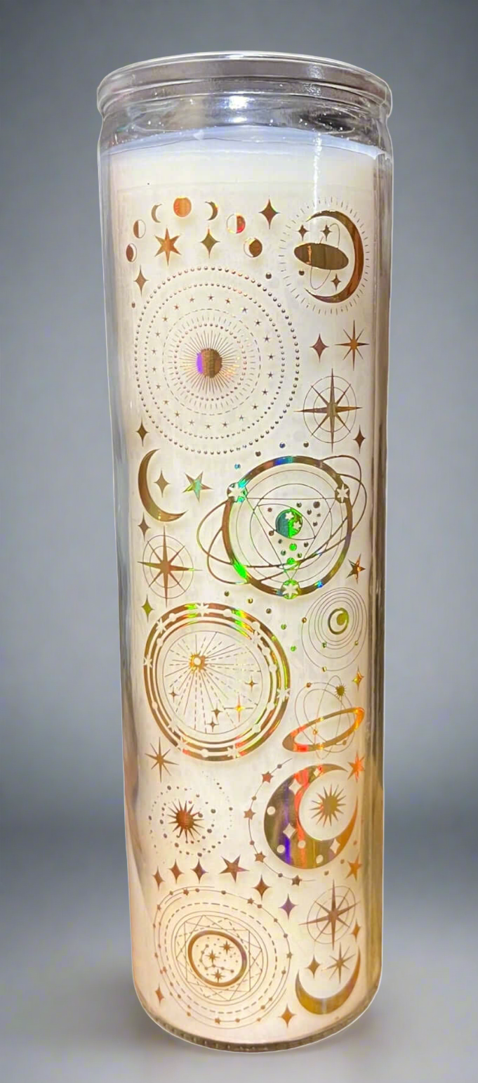 Buy custom made scented Astrology 7 Day Prayer Candle online.