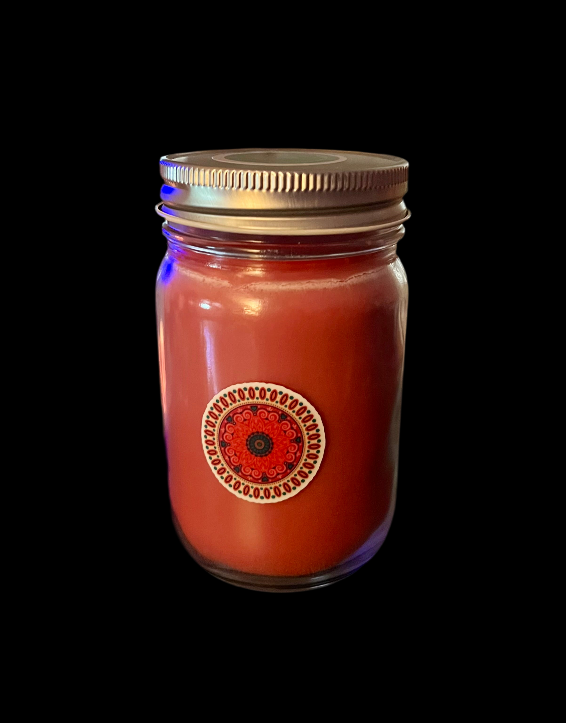 Buy the best-scented soy candles online. Black Cherry Scent 14 oz Jar Candles for sale.