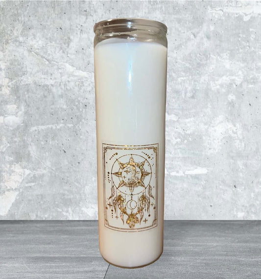 Buy custom made scented Astrology 7 Day Prayer Candle online.