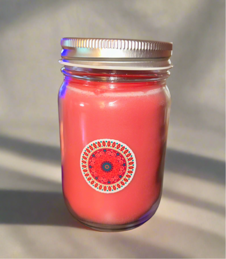 Buy the best-scented soy candles online. Black Cherry Scent 14 oz Jar Candles for sale.