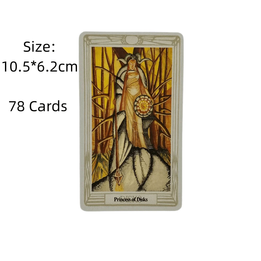 Thoth Tarot by Crowley 78 Card Deck