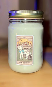 Cactus Blossom & Jade Scent Tarot Soy Candle