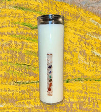 Load image into Gallery viewer, Scented Soy Chakra Prayer Candle
