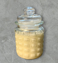 Load image into Gallery viewer, Frosted Pine Scent Old Fashioned Jar Candle
