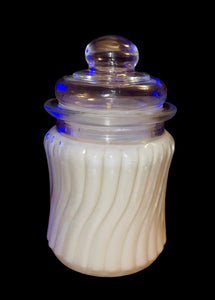 French Vanilla Scent Old Fashioned Jar Candle