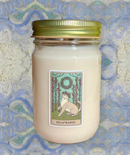 Load image into Gallery viewer, Japanese cherry blossom scented tarot card candle
