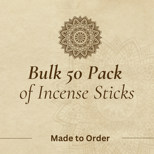 Handmade, Long-lasting, Eco-Friendly Incense Sticks