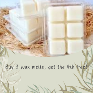 3 oz Hand Poured Nontoxic Scented Soy Wax Melts