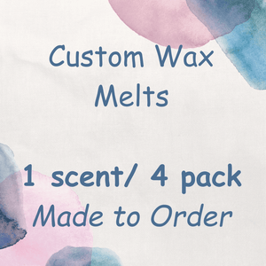 Custom Made Scented Soy Wax Melts for sale