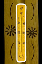 Load image into Gallery viewer, Wooden Yellow Incense Burner Stick Holder-Holly&#39;s Hand Poured Hobbies Candle Shop
